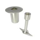 Brasstech Satin Nickel - PVD Flanged Log Lighter Valve Key 