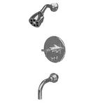 Newport Brass California Energy Commission Registered 2.0 Polished Chrome Pressure Balance Tub and Shower Trim Set 