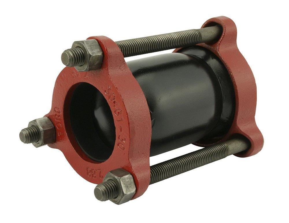 Ford Meter Box 5 in. Bolt Fusion Bonded Epoxy Carbon Steel Coupling 