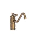 Newport Brass Antique Brass Single Handle Kitchen Faucet 