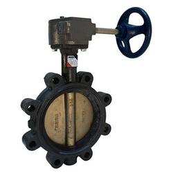 6 in. Ductile Iron EPDM Gear Operator Handle Butterfly Valve