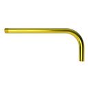 12 in. Shower Arm in Forever Brass - PVD