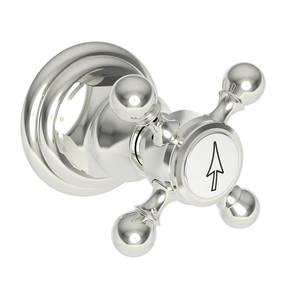 Newport Brass Polished Nickel 8-1/8 in. Brass Handle 