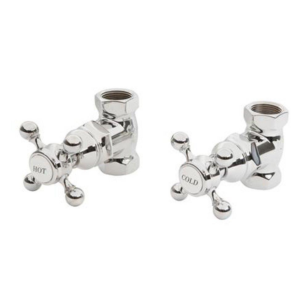 Newport Brass Polished Nickel - Natural Shut-Off Valve for Newport Brass 3-196 Floor Riser Kit 