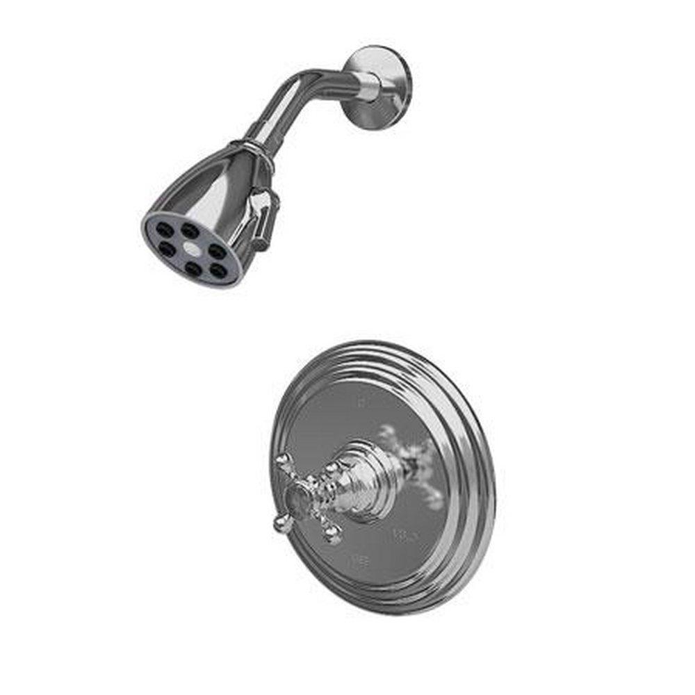 Newport Brass Uncoated Polished Brass - Living Single Handle Multi Function Shower Faucet (Trim Only) 