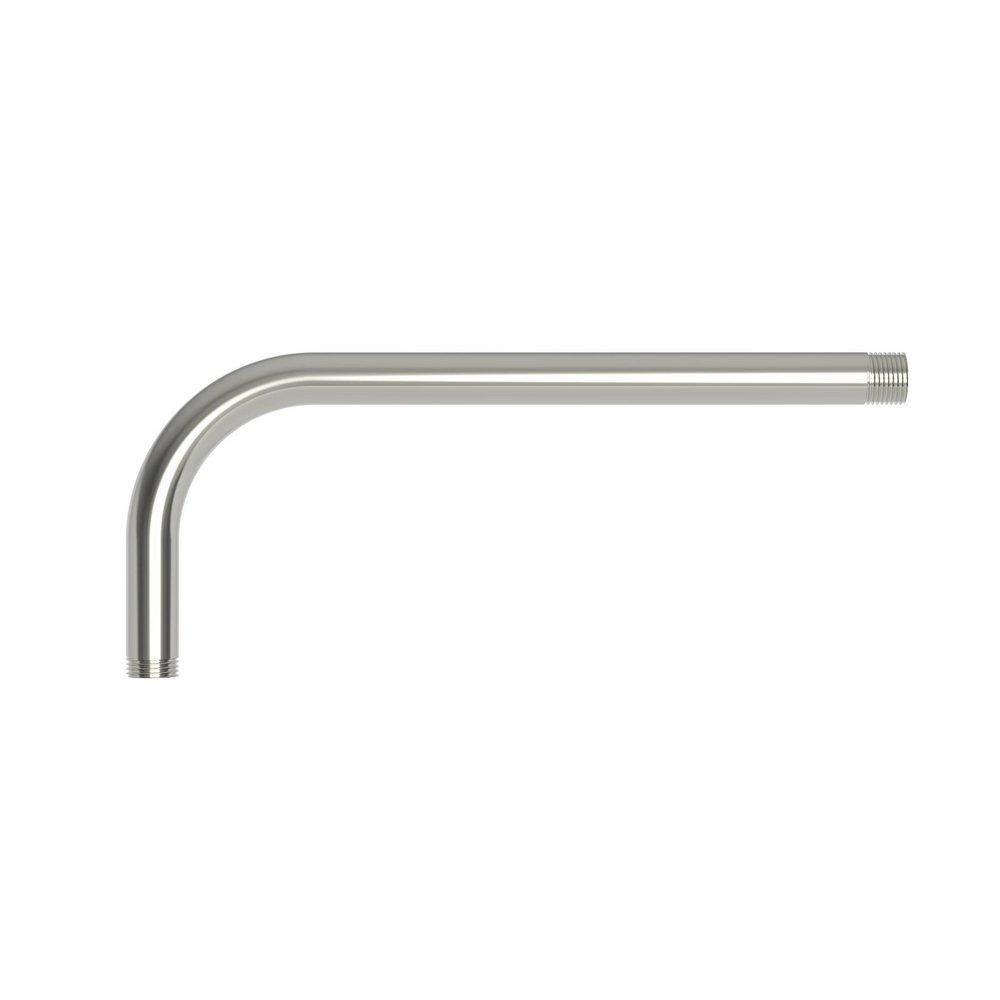 Newport Brass Polished Nickel 1/2 x 12 in. NPT Solid Brass Shower Arm 