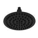 Newport Brass Flat Black Single Wide and Rain Showerhead 
