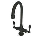 Newport Brass Oil Rubbed Bronze Prep Sink or Bar Faucet with Double Lever Handle 