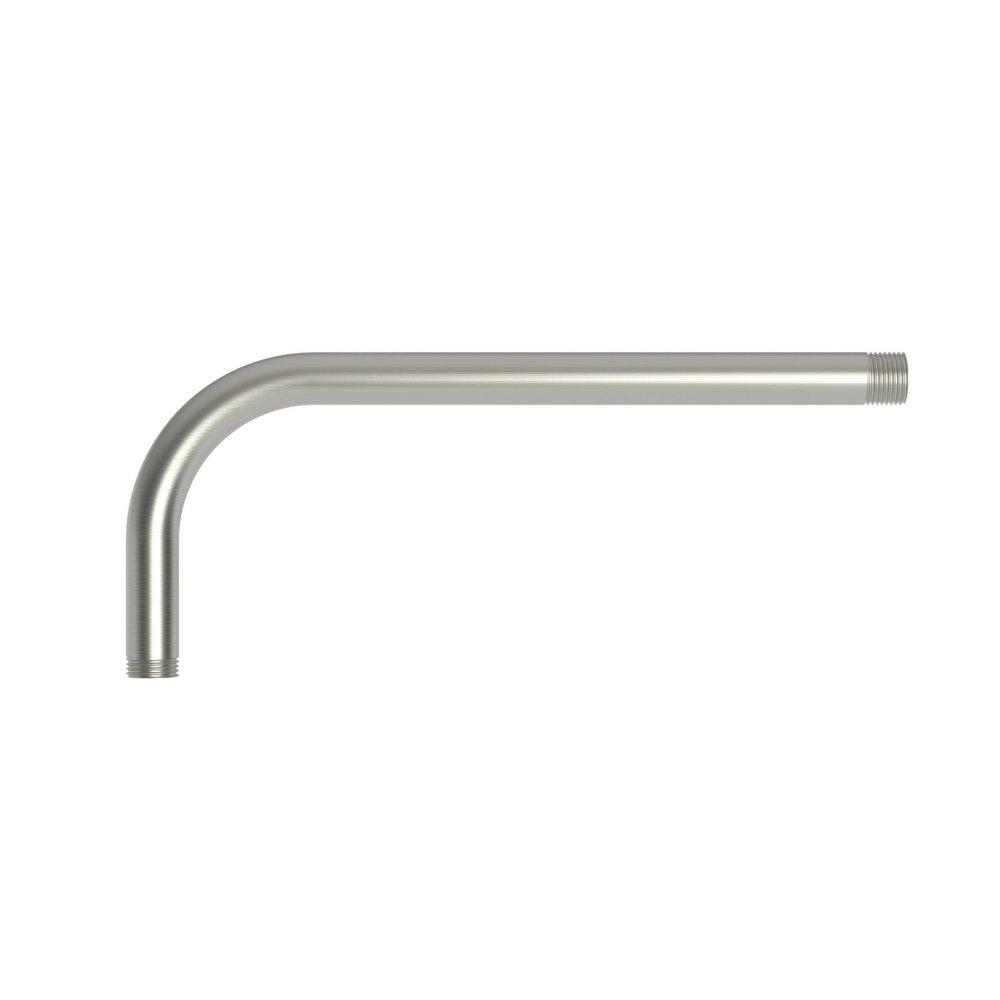 Newport Brass Satin Nickel 1/2 x 12 in. NPT Solid Brass Shower Arm 