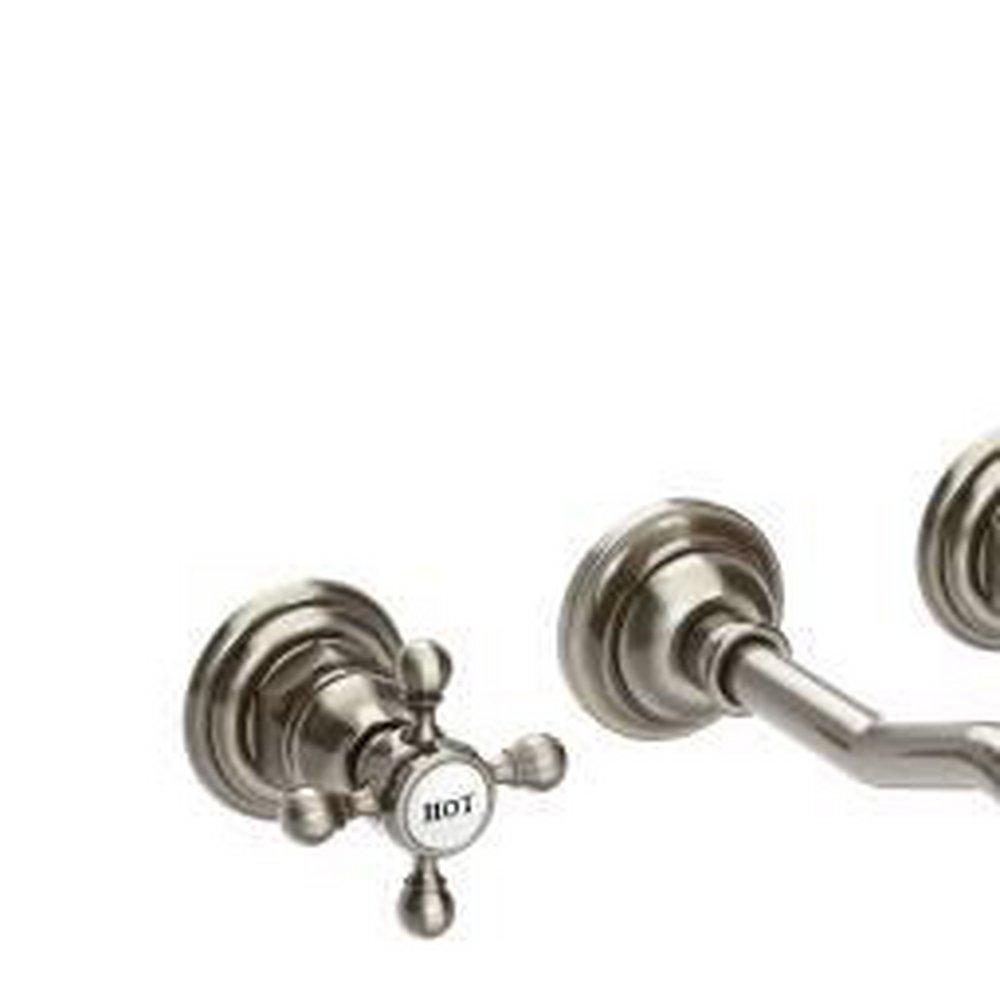 Newport Brass Antique Nickel Two Handle Widespread Bathroom Sink Faucet 