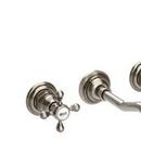 Newport Brass Antique Nickel Two Handle Widespread Bathroom Sink Faucet 