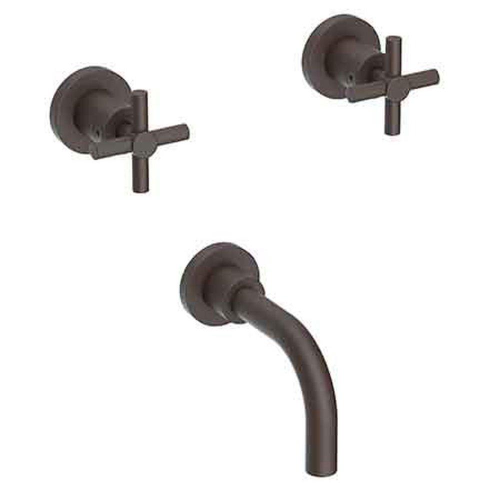 Newport Brass Oil Rubbed Bronze Two Handle Wall Mount Filler (Trim Only) 