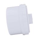White PVC DWV Fitting Cleanout with Plug 