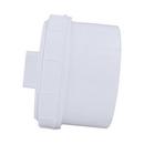 White PVC DWV Fitting Cleanout with Plug 