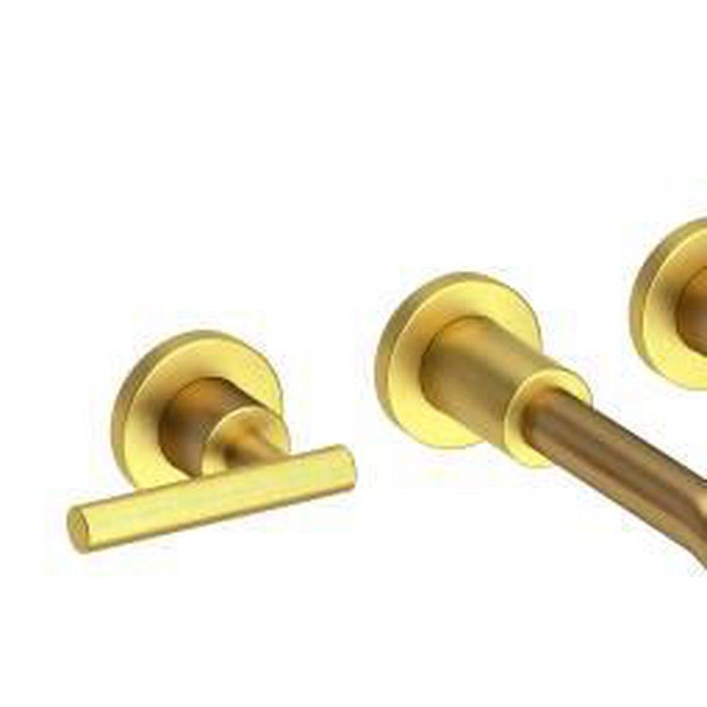 Newport Brass Satin Brass - PVD Two Handle Widespread Bathroom Sink Faucet 