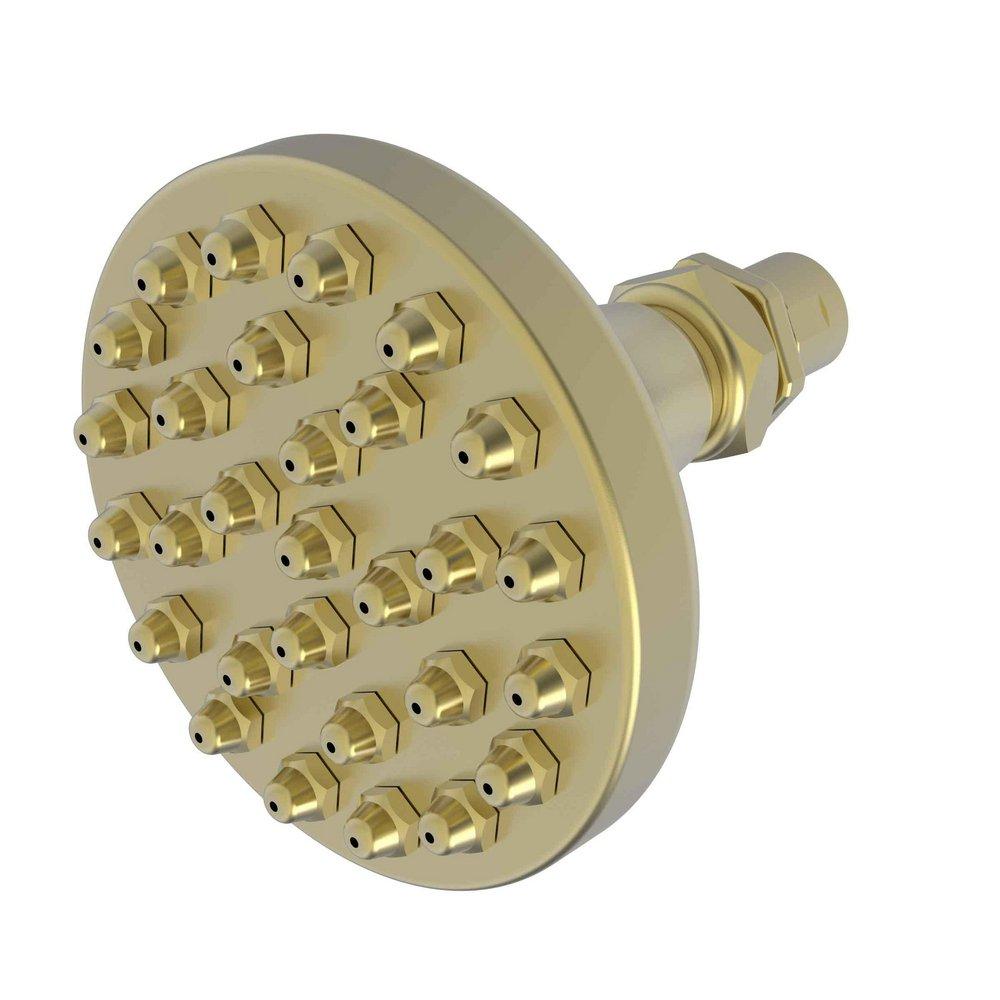 Newport Brass Satin Brass - PVD Single Full Showerhead 