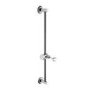 23 in. Shower Rail in Polished Nickel - Natural