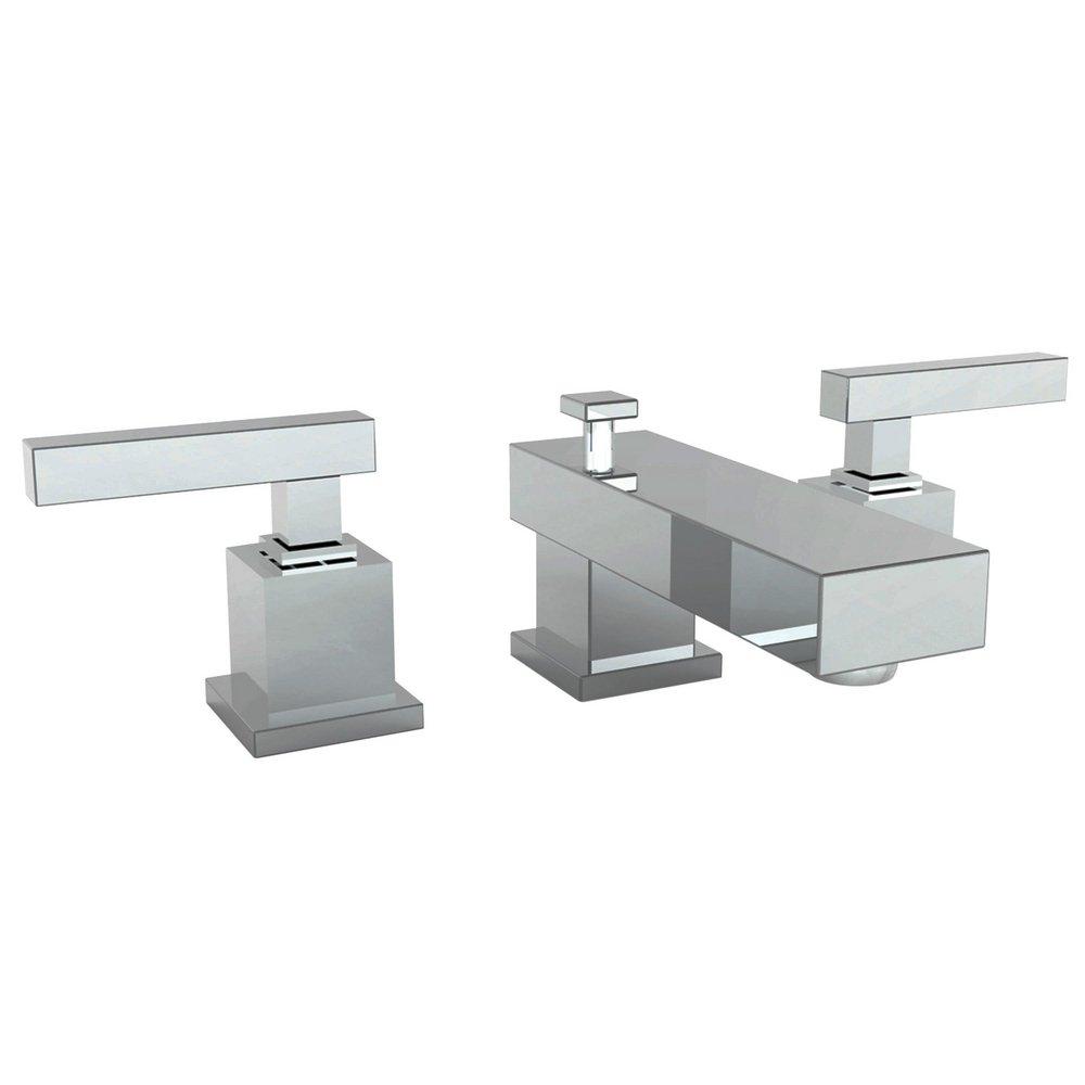 Newport Brass Polished Nickel - Natural Two Handle Bathroom Sink Faucet 