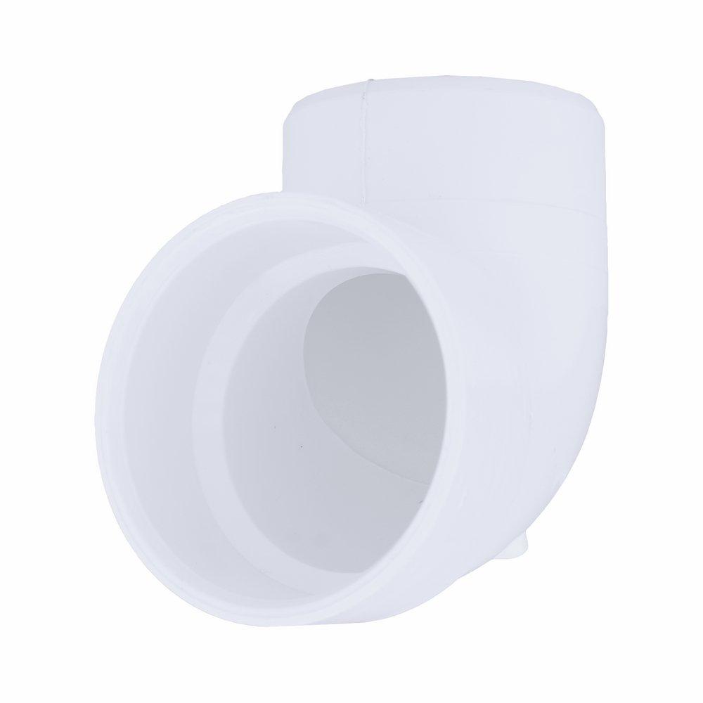 White PVC DWV 90&deg; Street Vent Elbow 