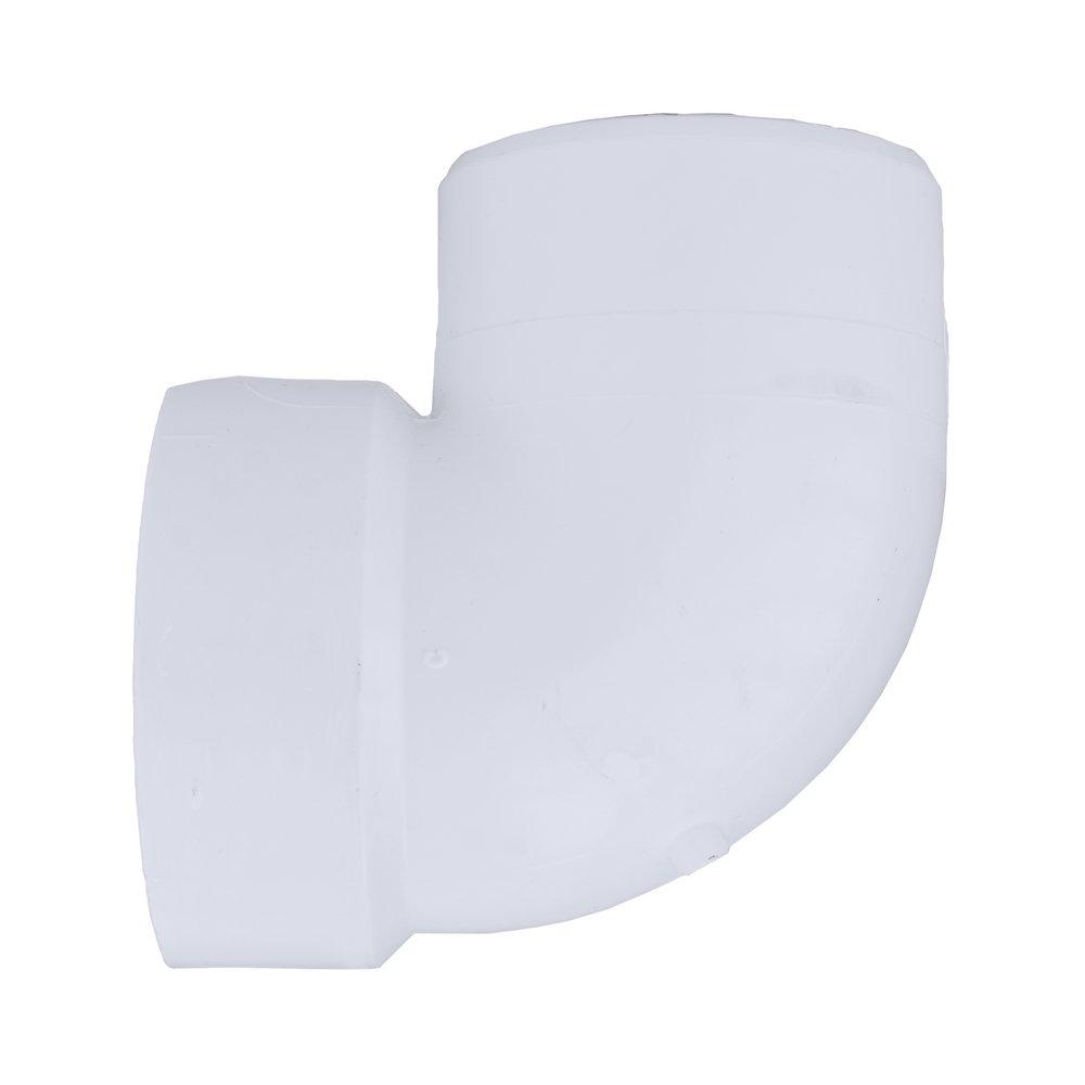 White PVC DWV 90&deg; Street Vent Elbow 