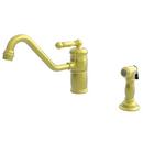 Single Handle Kitchen Faucet in Polished Gold - PVD
