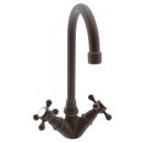 Newport Brass Weathered Copper - Living Bar or Prep Faucet with Single Cross Handle 