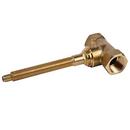 Newport Brass Rough Brass NPT Volume Control Valve 