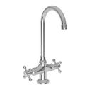 Newport Brass Polished Chrome Two Handle Cross Bar Faucet 