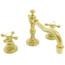 Two Handle Widespread Bathroom Sink Faucet in Polished Gold - PVD