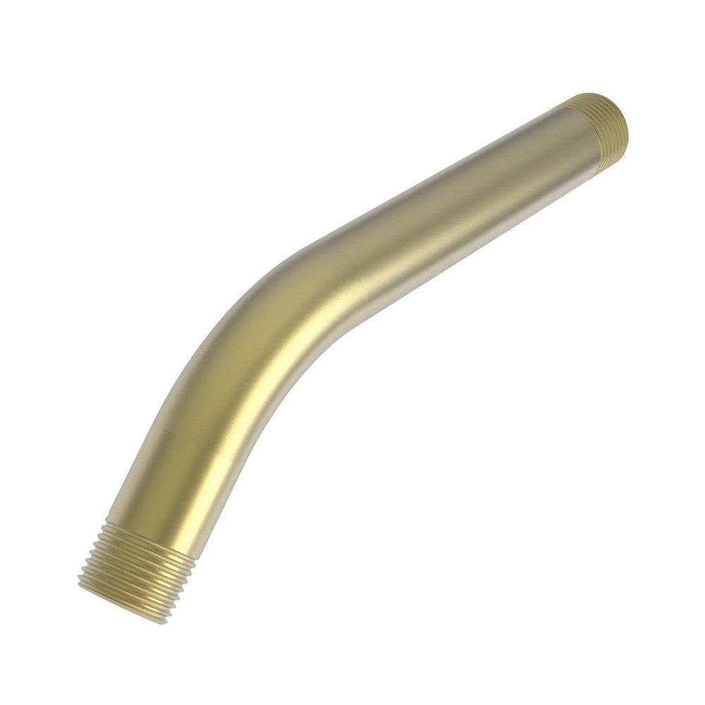 Newport Brass Satin Brass - PVD 1/2 x 8 in. NPT Solid Brass Shower Arm 