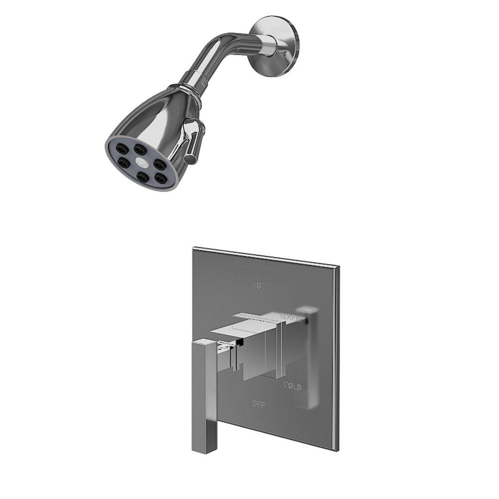 Newport Brass Satin Nickel - PVD Single Handle Single Function Shower Faucet Trim Only 