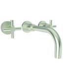 Newport Brass Satin Nickel - PVD Two Handle Widespread Bathroom Sink Faucet 