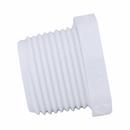 White PVC Schedule 40 Male x Female Threaded Bushing 