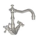 Newport Brass Satin Nickel - PVD Prep Sink or Bar Faucet with Double Cross Handle 