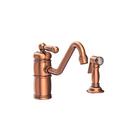 Newport Brass Antique Copper Single Handle Kitchen Faucet 