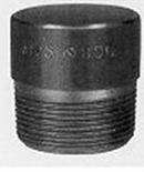 1/2 in. 6000# A105 Threaded Round Plug Forged Steel Domestic