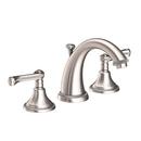 Two Handle Widespread Bathroom Sink Faucet in Satin Nickel - PVD