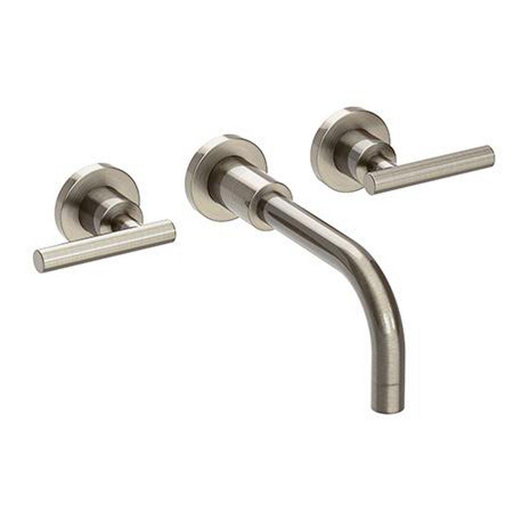 Newport Brass Antique Nickel Two Handle Widespread Bathroom Sink Faucet 
