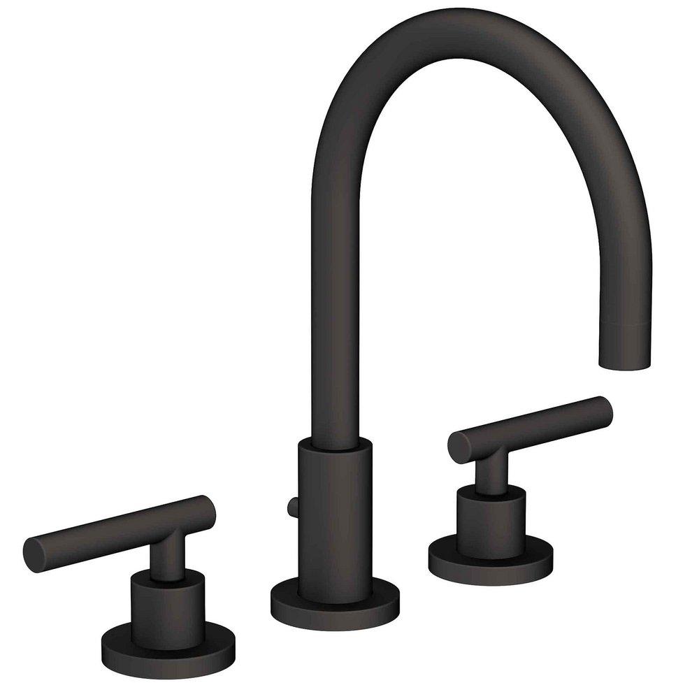 Newport Brass Flat Black Two Handle Bathroom Sink Faucet 