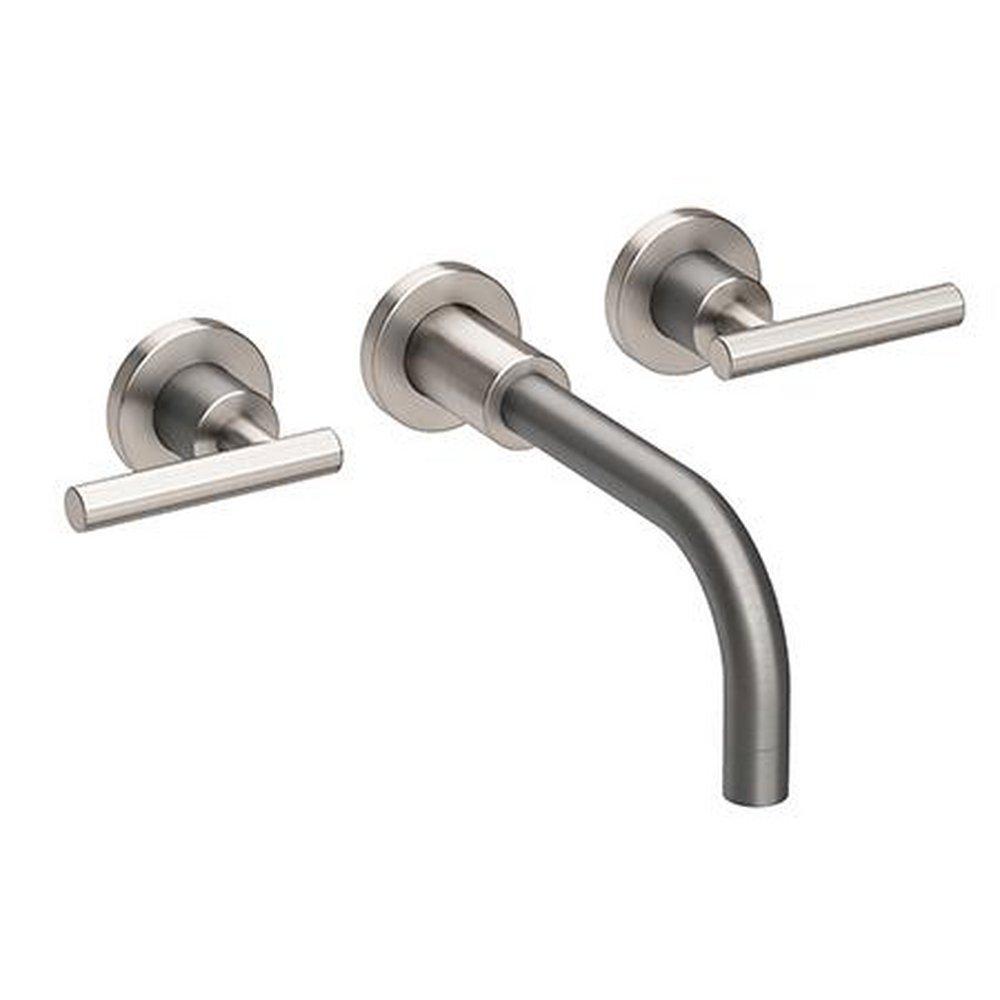 Newport Brass Satin Nickel - PVD Two Handle Widespread Bathroom Sink Faucet 
