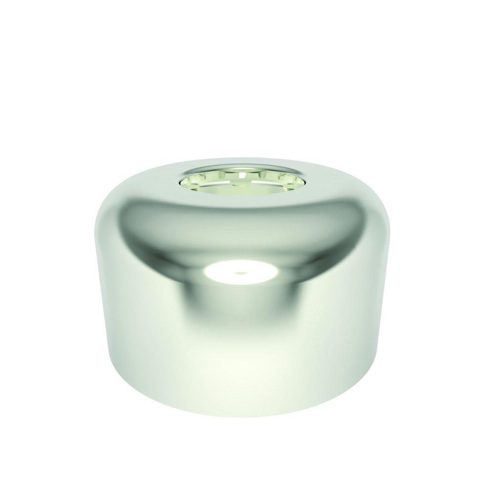 Brasstech Polished Nickel - Natural 1-1/4 in. Brass Deep Box Escutcheon 