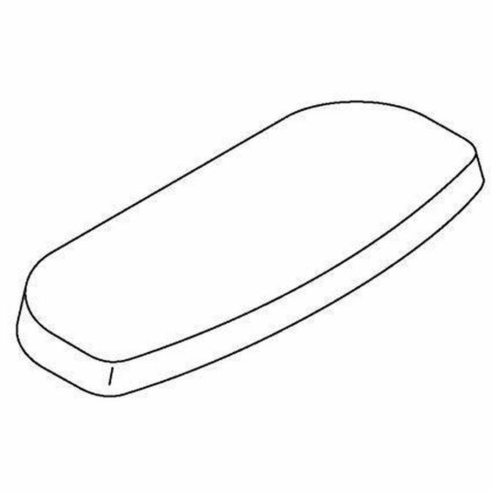 KOHLER Biscuit Tank Cover in Biscuit 