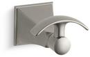 1 Robe Hook in Vibrant Brushed Nickel