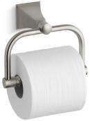 KOHLER Vibrant&reg; Brushed Nickel Wall Mount Toilet Tissue Holder 