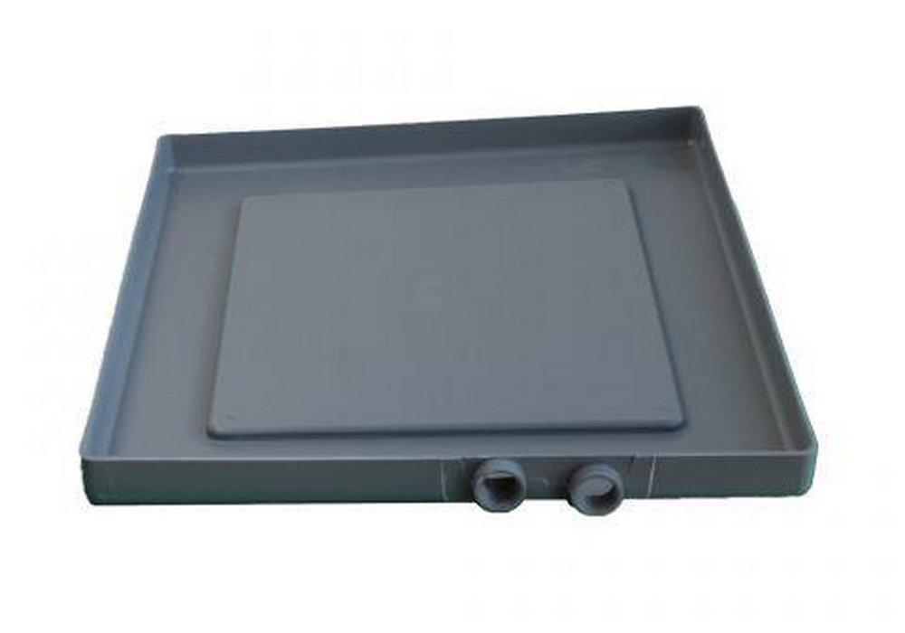 Goodman&reg; Black 20-2/5 x 19 x 1-1/2 in. Condensate Drain Pan 3/4 in 