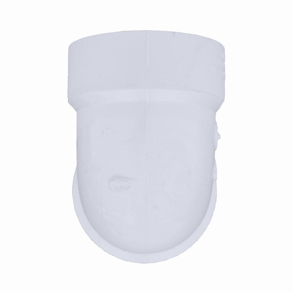 White PVC DWV 90° Vent Elbow 