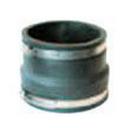 4 x 6 in. Asbestos Cement Fiber and Ductile Iron x Cast Iron and PVC Flexible Coupling