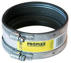 6 in. Cast Iron, PVC and Steel Flexible Coupling