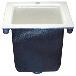 12 x 12 x 12-5/8 in. Floor Mount Cast Iron Floor Sink