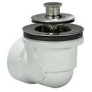 AB & A&trade; Satin Nickel Plastic Push-Pull Drain 